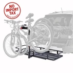 Free Ship Elevate Outdoor Steel Basket Cargo Carrier With 2-BIKE Rack. Fixed Price $193.00.