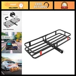 Heavy Duty 500 Lbs Hitch Cargo Carrier - 2" Receiver Luggage Basket For Suv, Tru. Fixed Price $135.99.