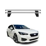 For Subaru Impreza 17-23 Omac Gray Fix Points Roof Racks Cross. Fixed Price $259.90.