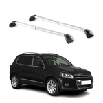 For Volkswagen Tiguan 2009-2017 Omac G004965 Gray Raised Roof Rails Cross Bars. Fixed Price $129.99.