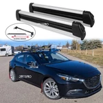 2 For Mazda 3 6 Hatchbac Ski Snowboard Rack Roof Carrier Silding Out W/lock. Fixed Price $115.05.