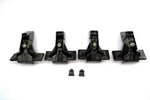 Set Thule 400 Roof Rack Towers With 02 Rubber Pads For Square Bar. Fixed Price $35.99.