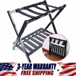 Folding Luggage Rack,shoe Shelf,wooden Stand Travel Suitcase Bags Storage Holder. Fixed Price $36.13.