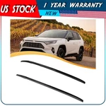 Pair Roof Rack Rails Cross Bar For Toyota RAV4 2019-2020 Black Aluminum. Fixed Price $97.69.