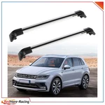 For 10-18 Vw Tiguan Volkswagen Roof Rack Cross Bars Luggage Carrier Set 2PCS. Fixed Price $80.77.