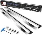 J2 38" - 54.5" Adjustable Roof Rack Cargo Carrier 55" Aluminum Cross Bar Silver. Fixed Price $139.99.