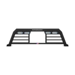 Magnum Truck Racks 407LPBRA1NB Headache Louvered With Window Cut Out Black. Fixed Price $835.00.