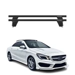 Fix Point Roof Racks Cross Bars For Mercedes Cla C117 2013-2019 Alu Black 2X. Fixed Price $228.71.