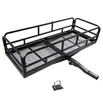 Hitch Cargo Carrier 60X24X13 600 Lb Heavy Duty Folding Steel Mesh Fouwick Rack. Fixed Price $299.99.