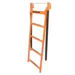 Flatbed Trailer Access Ladder Orange 5 Step For 48 Inch Mount Powder Coated. Fixed Price $129.00.