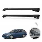 For Subaru Legacy Wagon 2003-2008 Roof Rack Black Cross Bars Fits Flush Rails. Fixed Price $139.00.