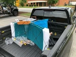 Cargo Net Bed Tie Down Hooks For Honda Ridgeline Compact Size 60"X 78" Brand New. Fixed Price $19.95.