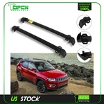 For Jeep Compass 2011-2016 Roof Rack Cross Bar Set Carrier Baggage Black Pair. Fixed Price $80.41.