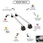 Bare Roof Rack Cross Bars Set For Mercedes 200-500 (W124) Sedan 1985 1995. Fixed Price $208.91.