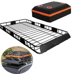 Universal Roof Rack Cargo With Bag Top Luggage Holder Carrier Suv. Fixed Price $265.88.