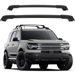 Roof Rack Cross Bar New 16-19 Ford Explorer Aluminum Black Luggage Carrier. Fixed Price $56.48.