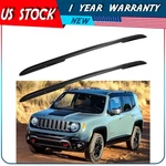 Roof Rack Side Rails Luggage Carrier Bar For Jeep Renegade 2015-2022 Black. Fixed Price $127.69.