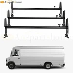 43.4"-77" Bar Carrier Ladder Rack Fits Ford E-150 Chevy Express Gmc Savana. Fixed Price $86.85.