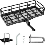 Vevor 60X24X14 Hitch Cargo Carrier, 500LBS Capacity Folding Trailer Mou. Fixed Price $278.27.