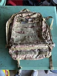 Highland Tactical Backpack Camo Outdoor Hiking Travel Bag. Fixed Price $14.99.