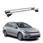 For Volkswagen Golf Sportwagen 15-19 Omac Gray Raised Roof Rails Cross Bars. Fixed Price $99.99.