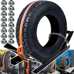 Upgraded Semi Truck Spare Tire Rack With Self-locking Anti-loosening Screws. Fixed Price $144.05.