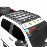 Roof Rack Luggage Carrier Holder W/4X Led Lights For Toyota Tundra 14-21 Crewmax. Fixed Price $149.98.