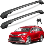 Kinggeri 300LBS Lockable Roof Rack Cross Bars Compatible With Toyota Sienna 2.... Fixed Price $120.00.