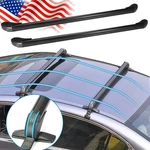 Suv Aluminum Roof Rail Luggage Rack Baggage Carrier Cross W/ Antitheft Lock 3J-. Fixed Price $58.99.