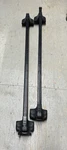 Thule 480 Traverse Foot Pack W/ 50" Load Bars Locks& Key Ford Fusion 2010. Fixed Price $145.00.