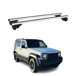 For Jeep Liberty 2008-2013 Omac 17079696929XL Gray Raised Roof Rails Cross Bars. Fixed Price $134.99.