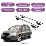 Erkul Roof Rack Cross Bars For Kia Rondo 2007-2013 Raised Rails Silver. Fixed Price $134.91.