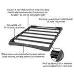 Fit 2007-2013 Toyota Tundra Crewmax Aluminum Top Roof Rack Luggage Cargo Carrier. Fixed Price $209.65.