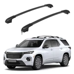 Lockable Aluminum Roof Rack Cross Bars For Chevrolet Traverse 22-26 Cargo. Fixed Price $102.00.