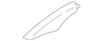Genuine Honda Roof Rack Cover 75276-SHJ-A21. Fixed Price $23.27.