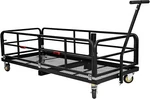 750LBS Fold Hitch-mounted Cargo Basket Carrier For 2" Receiver W/wheels & Handle. Fixed Price $169.92.
