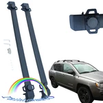 For Compass 4 Door 2011-2016 Roof Rack Cross Bars Rail Luggage Carrier. Fixed Price $355.88.