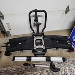 Thule Easyfold Xt Foldable Hitch Mount 2-BIKE Rack Black Silver. Fixed Price $575.00.