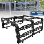 For 20-25 Jeep Gladiator Jt Truck Bed Rack Cargo Luggage Carrier Blk Steel. Fixed Price $368.99.
