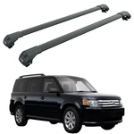 Ford Flex 2009-2022 Roof Rack Cross Bars Raised Rail Black. Fixed Price $178.00.