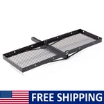 Hitch Mounted Folding Cargo Carrier Truck Fits 1.25-2 Receivers Hauling. Fixed Price $133.76.