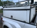 Are Truck Cap For Chevy Gmc D271-26 2013C1ESND6 Topper Ladder Rack. Fixed Price $600.00.