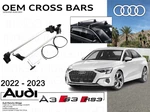 2022-2023 Audi A3 RS3 Genuine Factory Oem Base Carrier Bars 8Y5071126. Fixed Price $482.36.