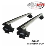 Thule Aluminium Wingbar Evo Silver Roof Bars To Fit Audi A3 8V Sportback 13-20. Fixed Price $375.45.