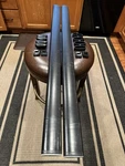 Yakima Corebar Cross Bars Small 50 With Adapter And End Caps. Fixed Price $104.00.