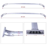 For 2013-2019 Nissan Pathfinder Luggage Carrier Bar Silver Roof,top 2PCS. Fixed Price $70.46.