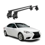 For 2014-2024 Lexus Is Smooth Roof Racks Cross Bars Luggage Carrier Black 2PCS. Fixed Price $189.99.