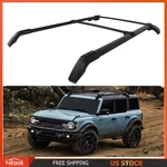 2X Cross Bar + Roof Side Rail Fits 21-24 Ford Bronco Aluminum Rack. Fixed Price $223.99.