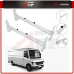 White Van Ladder Rack Roof Cargo Top Steel Bars 600LB Capacity Werner New. Fixed Price $65.60.