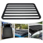 63"X43" Platform Flat Roof Rack Cargo Luggage Carrier Aluminum Most Suvs New. Fixed Price $234.23.